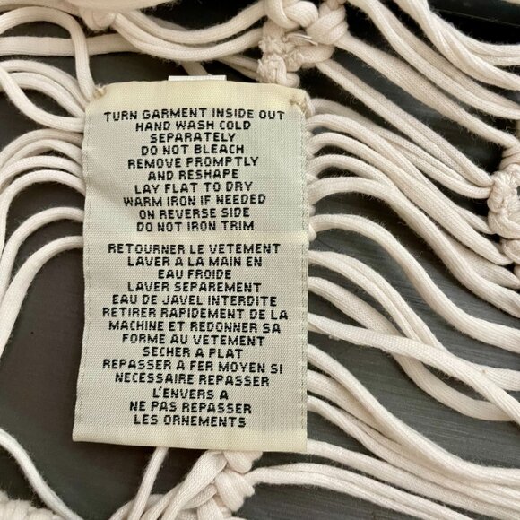 Ralph Lauren Denim Supply Cotton Macrame Top - Picture 4 of 6